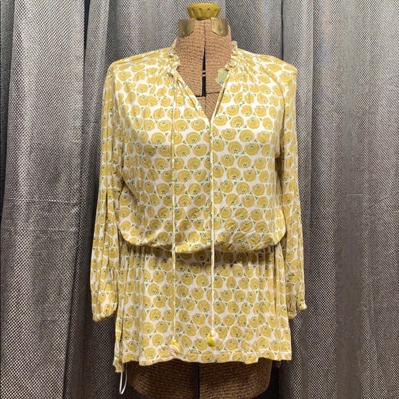 Melissa McCarthy Seven7 Tops - MM Mellow Yellow Cutie Top